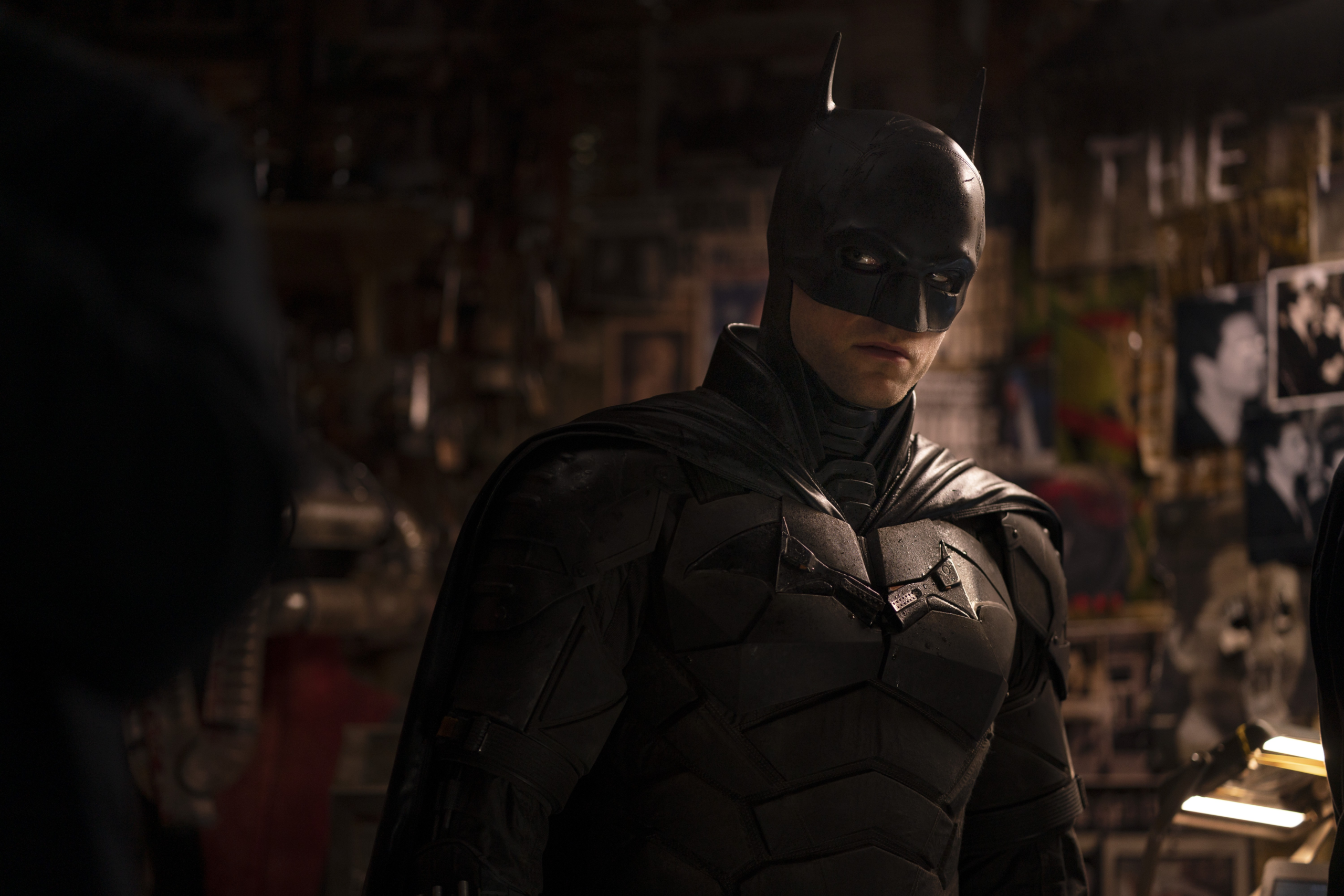 Robert Pattinson como Batman no filme de Matt Reeves