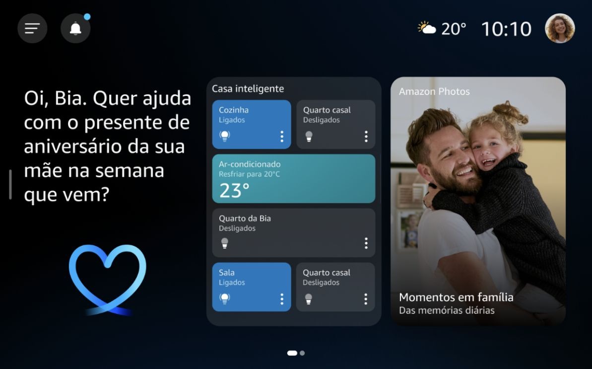 Alexa+ aprende suas preferências e se adapta à rotina do usuário