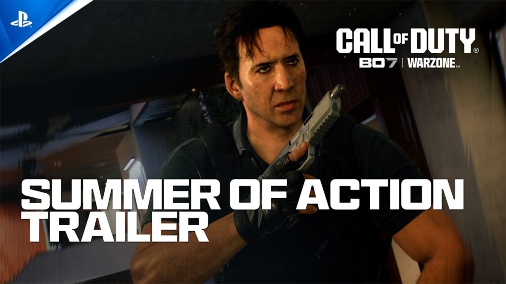 Nicolas Cage operador em Call of Duty Black Ops 7 e Warzone
