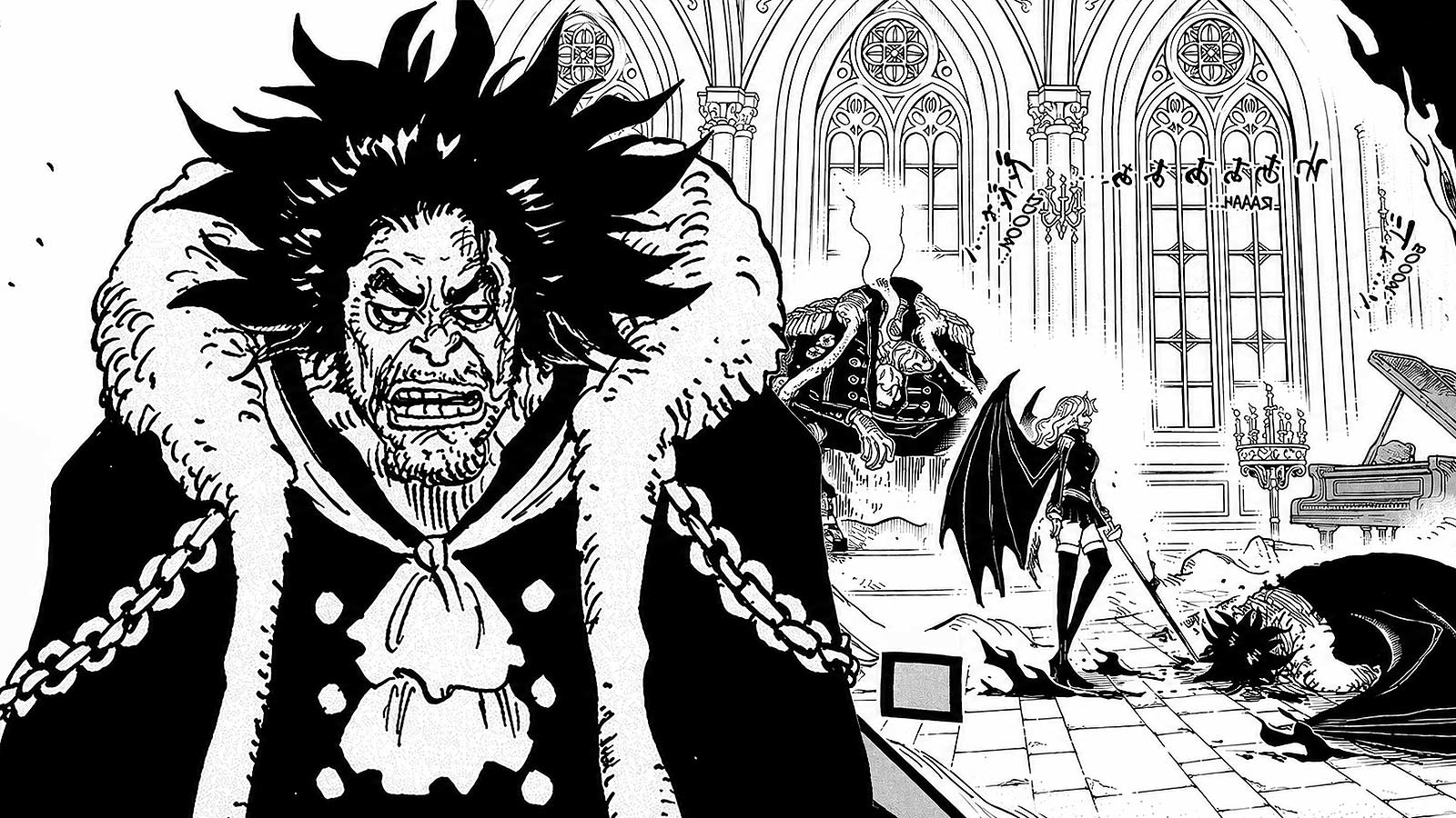 One Piece capítulo 1185 - flashback de Brook e a destruição do Reino de Esperia