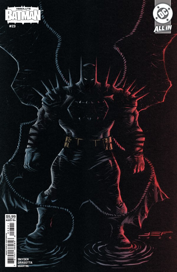Ilustração do Batman do Universo Absoluto da DC Comics