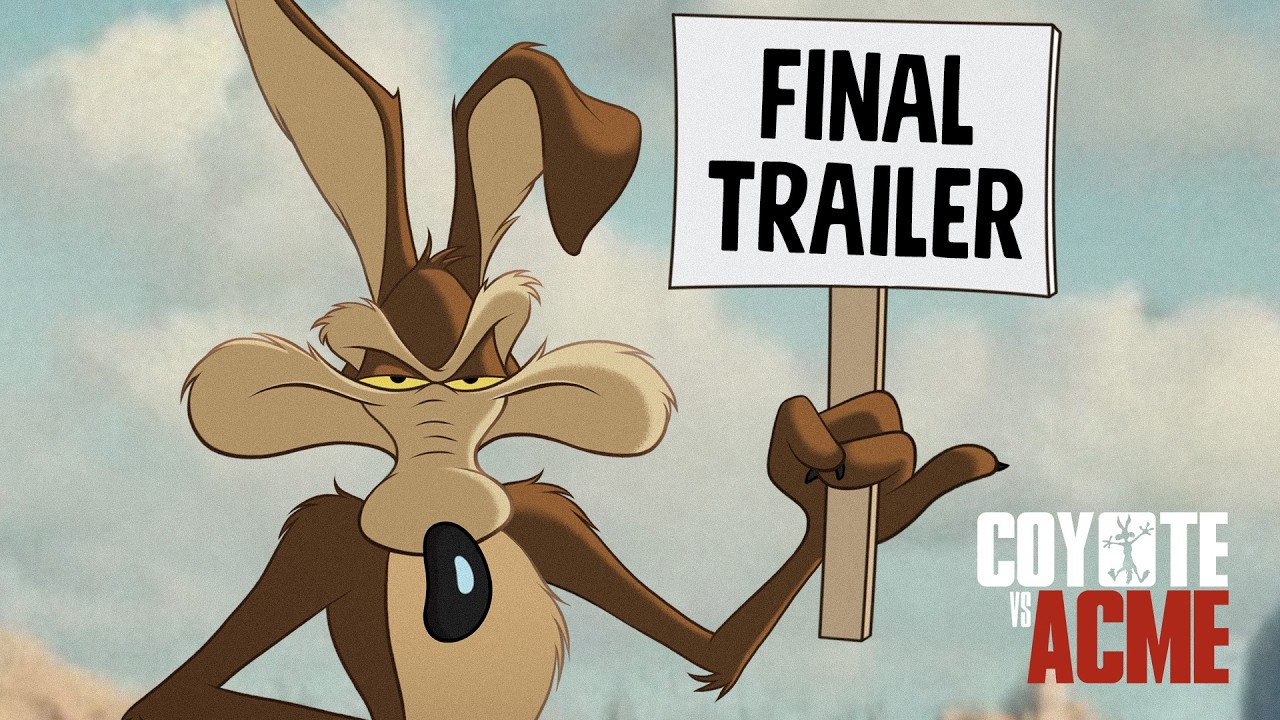 Cena do trailer de Coyote vs Acme