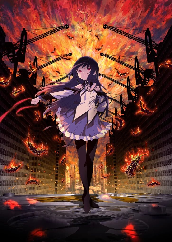 Homura Akemi em Madoka Magica