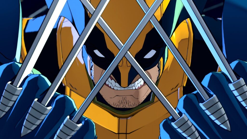 Wolverine em cena de Marvel Tokon Fighting Souls