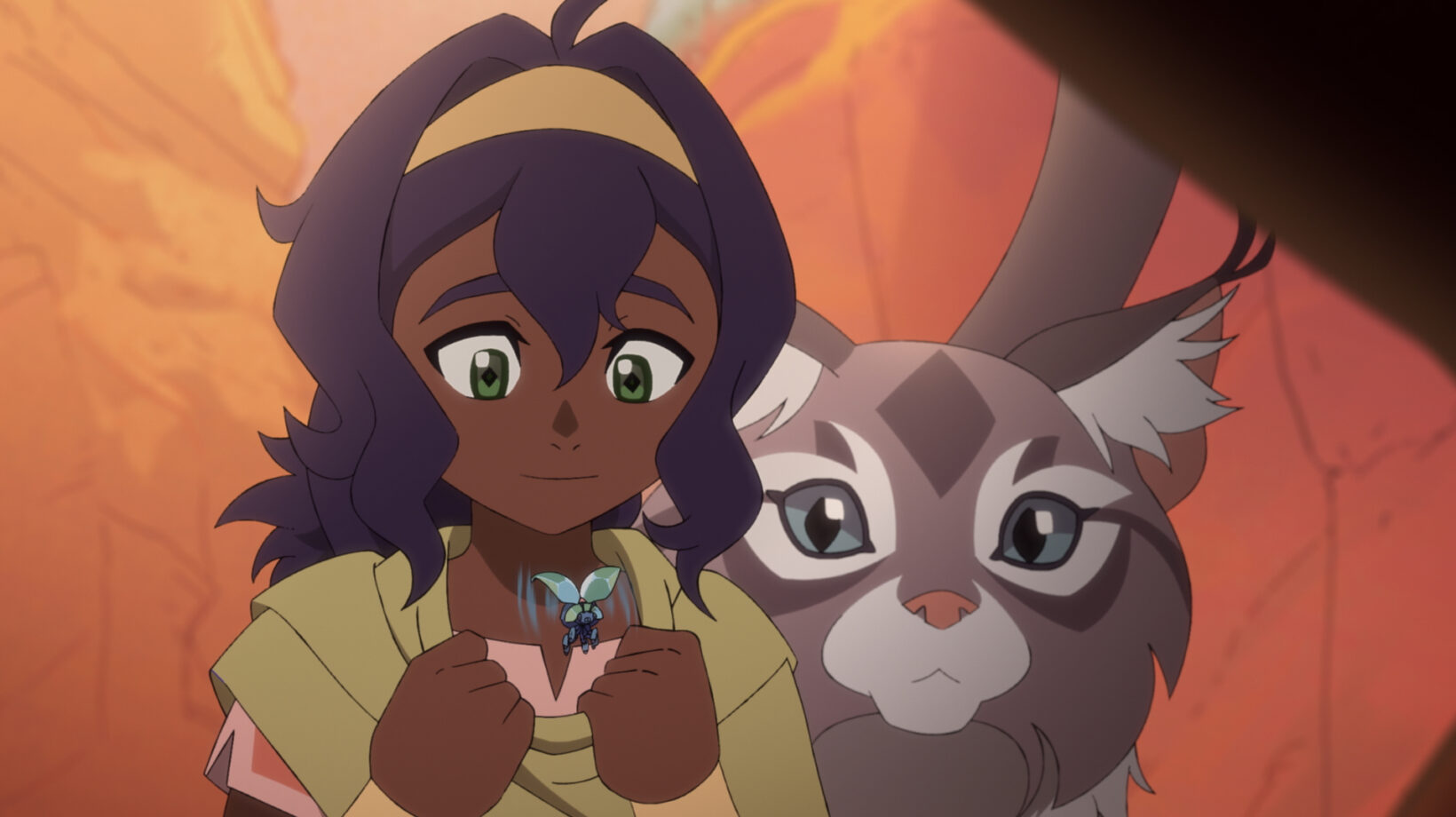 Pavi em imagem oficial de Avatar: Os Sete Refúgios