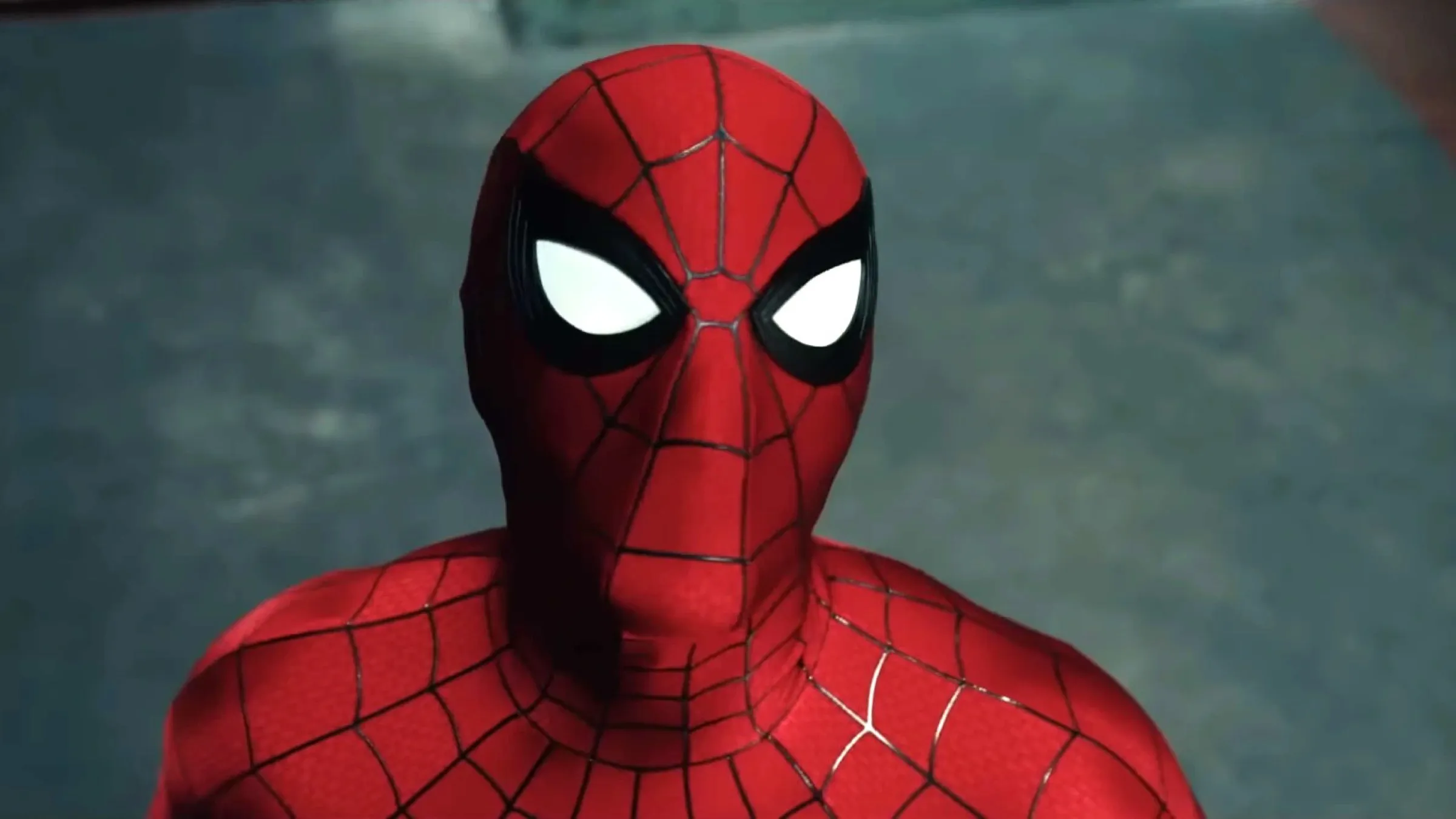 Homem-Aranha olha para os ninjas do Tentáculo em Um Novo Dia