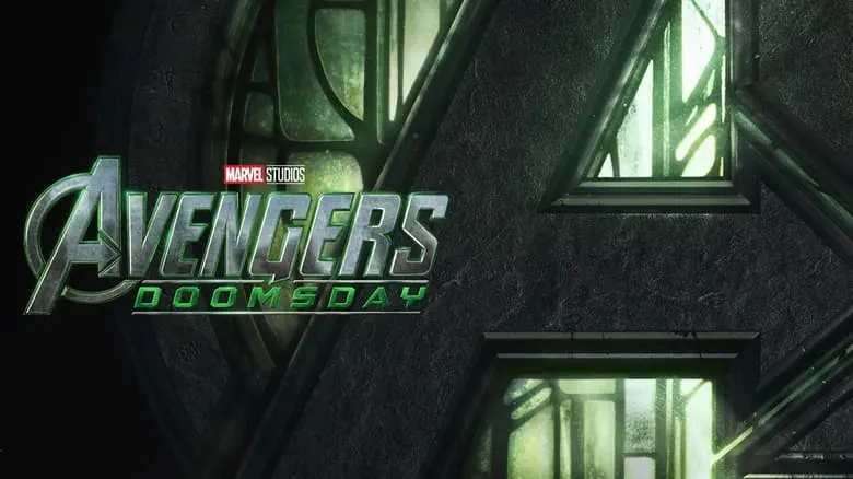 Logo de Vingadores: Doutor Destino em arte oficial de divulgação
